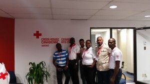 Le Canada accueille du 13 au 27 octobre 2015, 5 moniteurs en secourisme du Centre de Formation de la Croix-Rouge Haïtienne dans le cadre d'une formation d'instructeurs de secouristes.